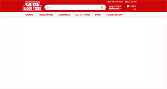 Desktop Screenshot of gedsfloorstore.com